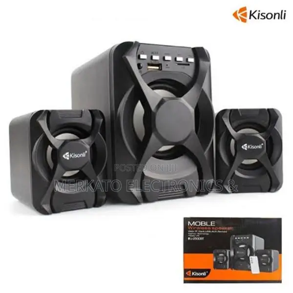 Mobile Wireless Speaker | Kisonli With Tf Card, Usb,Aux