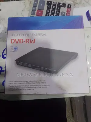 Pop-Up Mobile External DVD -Rw