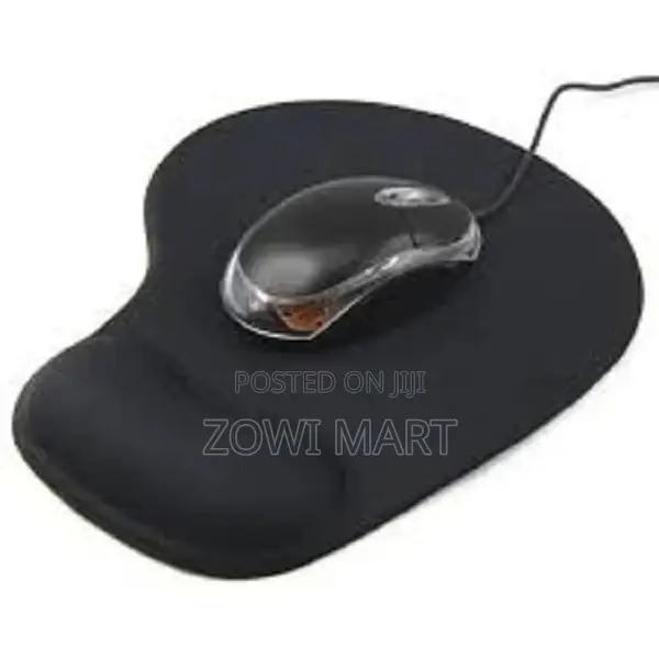 Wrist Rest Comfort Gel Mouse Pad Ergonomically Designed