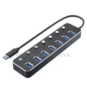 Photo - 7 Port 3.0 USB on Off Switch