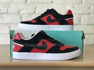 Photo - Nike SB Delta Force Vulcan Bred Black Red Shoes