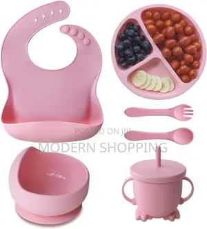 Photo - Silicone Baby Feeding Set