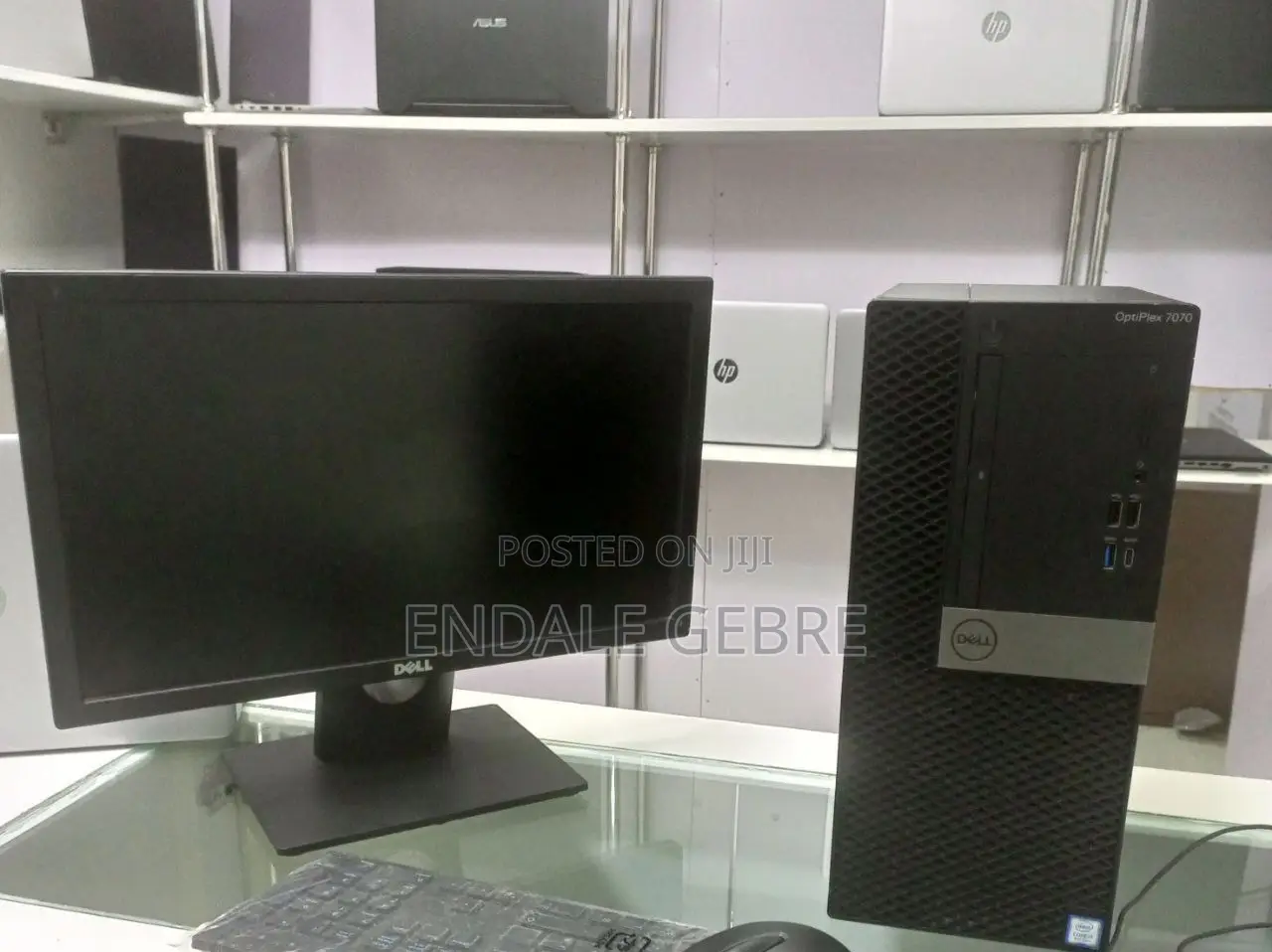 New Desktop Computer Dell OptiPlex 7070 8GB Intel Core I7 HDD 1T