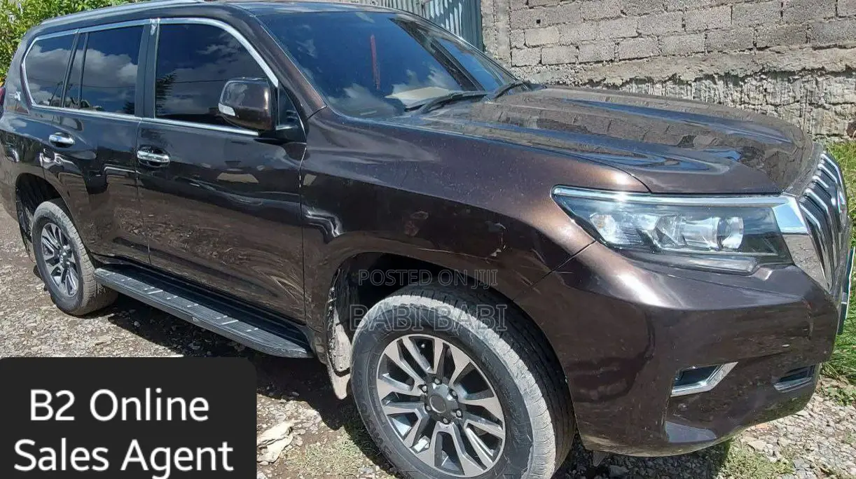 Toyota Land Cruiser Prado 2020 Matt Black