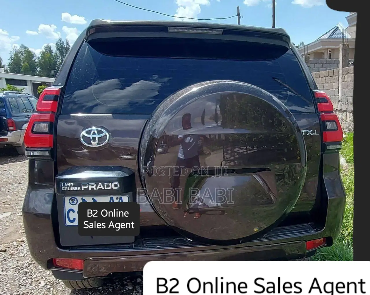 Toyota Land Cruiser Prado 2020 Matt Black