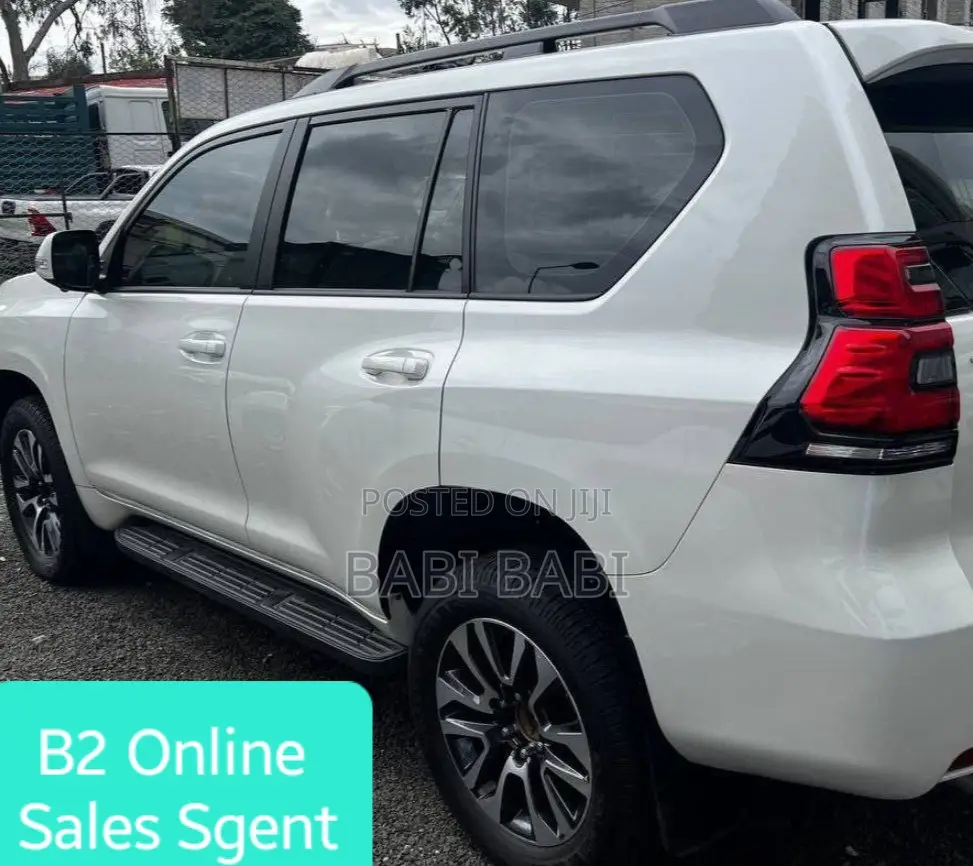 New Toyota Land Cruiser Prado 2024 White