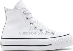 Photo - Converse White Chuck Taylor All Star Platform Hi-Top High