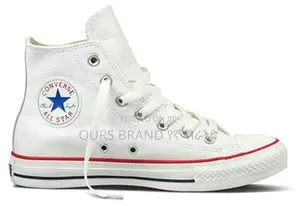 Converse White Chuck Taylor All Star Platform Hi-Top High