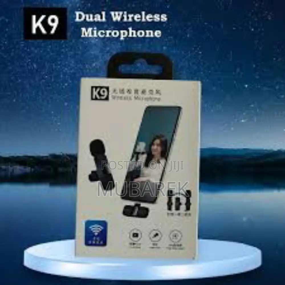 Dual Wireless Microphone Reliable Sound for Studio