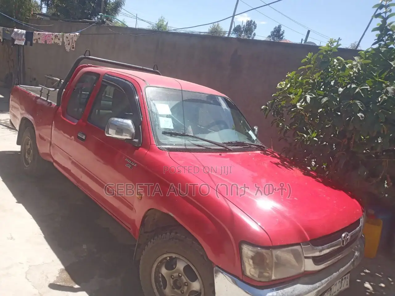 Toyota Hilux 2.5 Cab 2005 Red