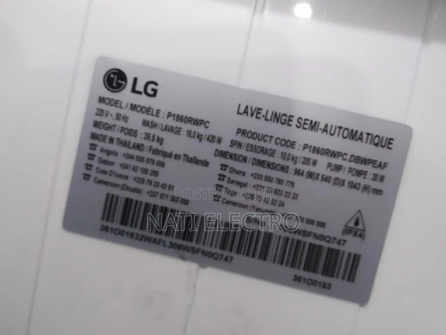 LG Washing Machine