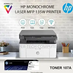 Photo - Hp Laserjet 135w Ink Tank All in One Printer