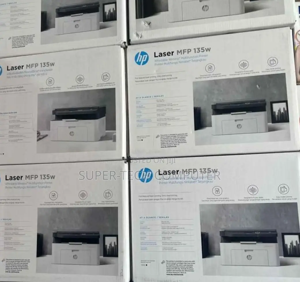 Hp Laserjet 135w Ink Tank All in One Printer