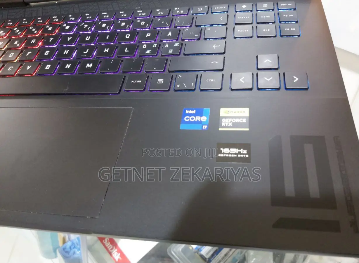 New Laptop HP Omen 15 16GB Intel Core I7 SSD 512GB