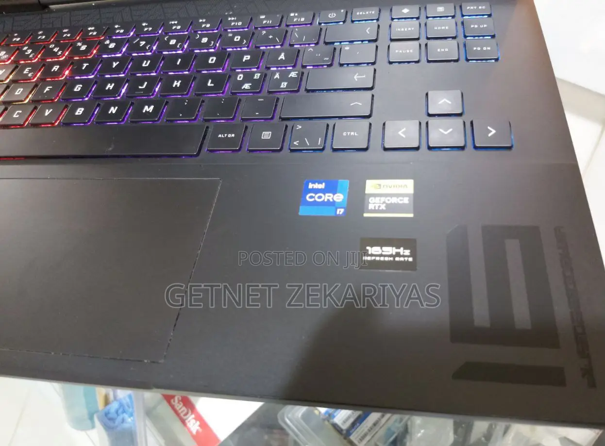 New Laptop HP Omen 15 16GB Intel Core I7 SSD 512GB