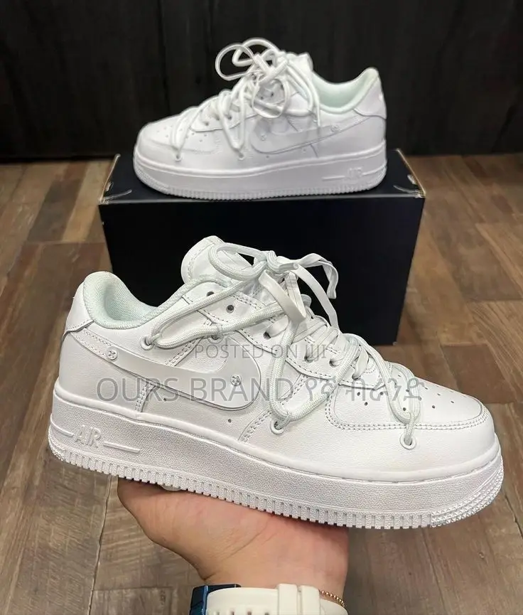 Origional Nike Air Force 1 Double Lace Men's Sneaker Shoes