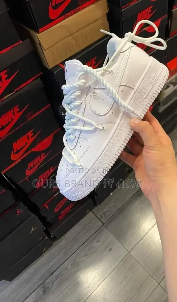 Origional Nike Air Force 1 Double Lace Men's Sneaker Shoes