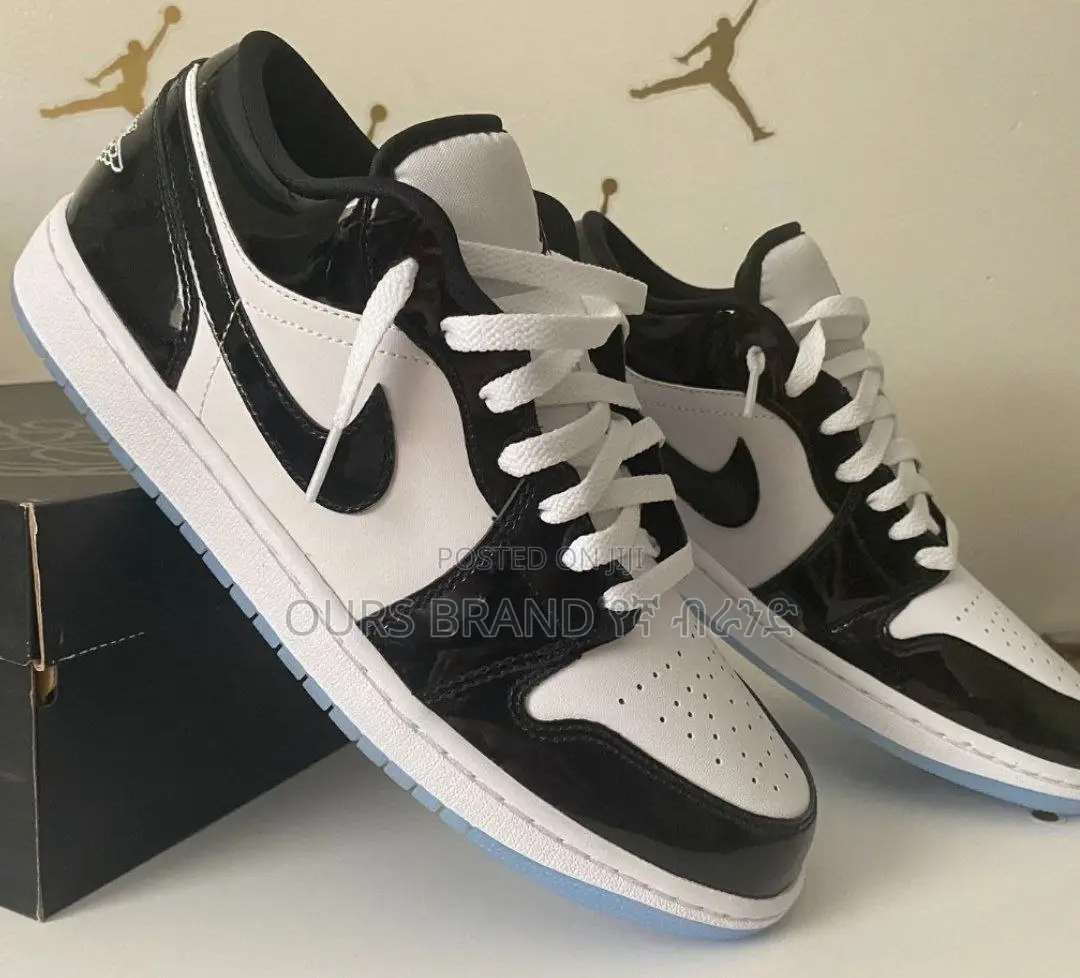Origional Nike Air Jordan 1 Low 'Concord Shoes