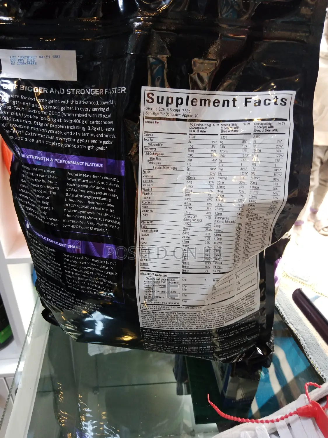 Mass Tech Extreme 2000 5.44kg( Muscletech)