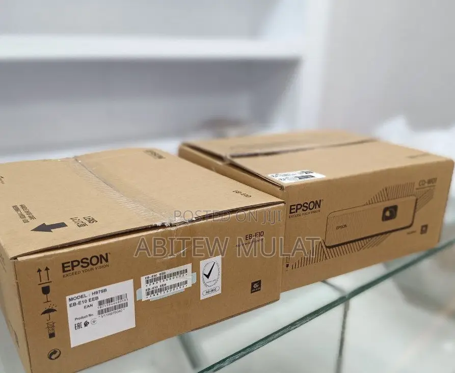 Brand New Epson Projector CO-W01 With Cartoon