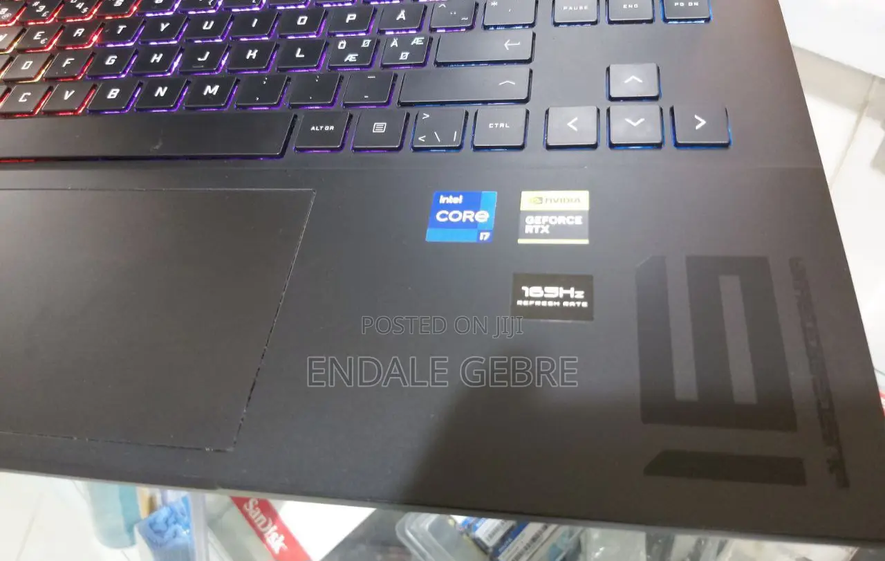 New Laptop HP Omen 17 16GB Intel Core I7 SSD 512GB