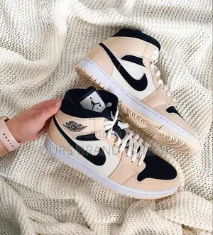 Master Quality Nike Air Jordan 1 Mid Barely Orange