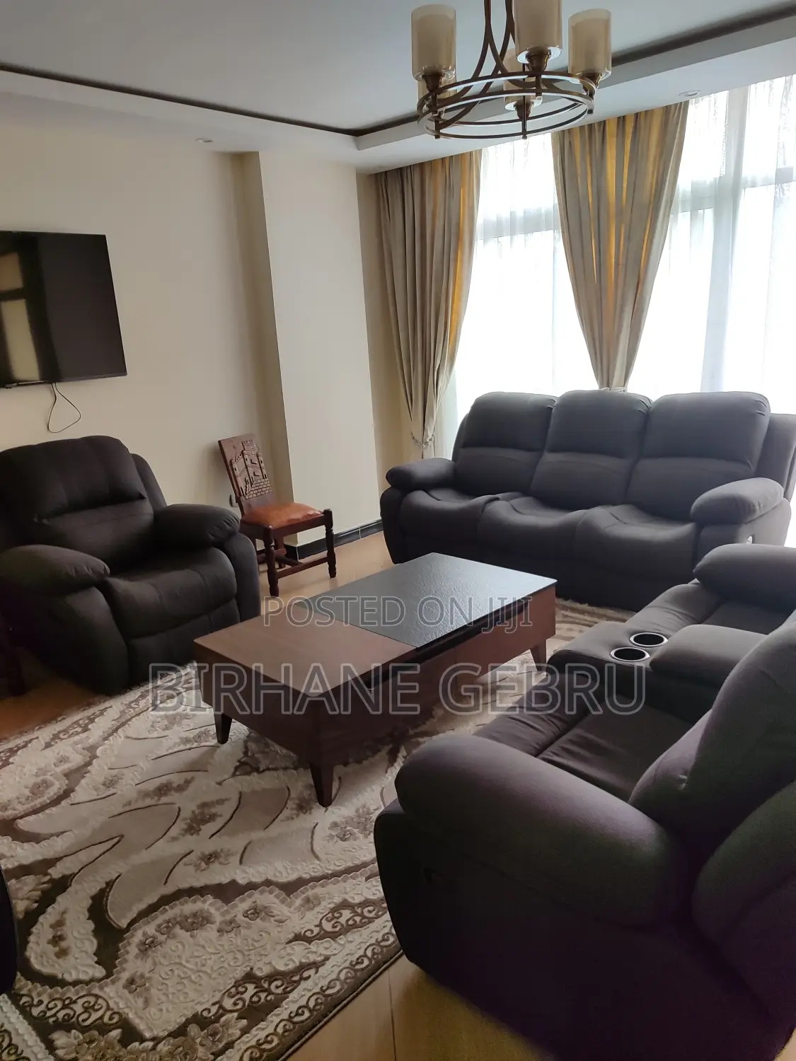 Furnished 2bdrm Apartment in Luxury Apartiment, Bole for rent
