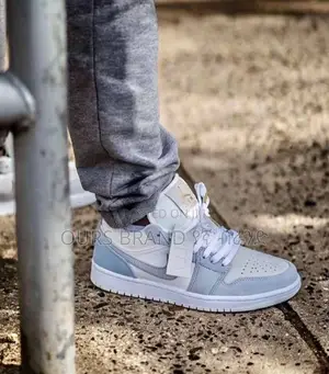 Photo - Master Quality Nike Air Jordan 1 Low Pairs Sky Grey