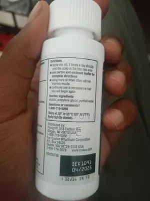 Kirkland Minoxidil ለፀጉር እና ለፂም እድገት