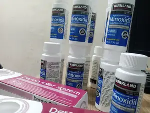 For Your Hair Loss Minoxidil + Derma Roller