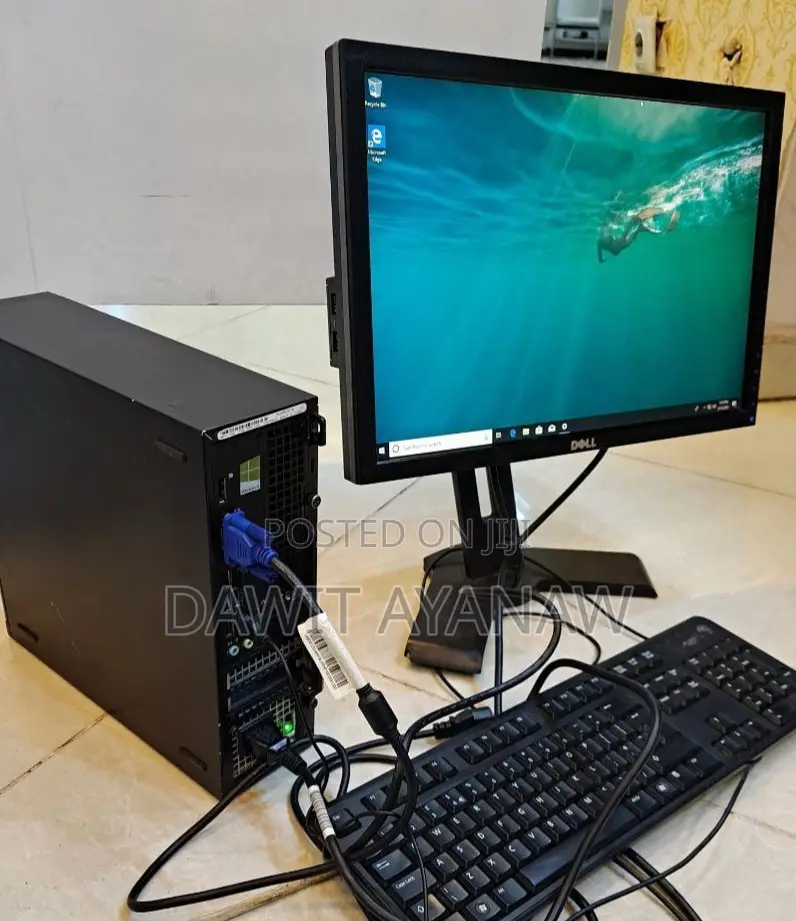 New Desktop Computer Dell OptiPlex 3020 4GB Intel Core I5 HDD 500GB