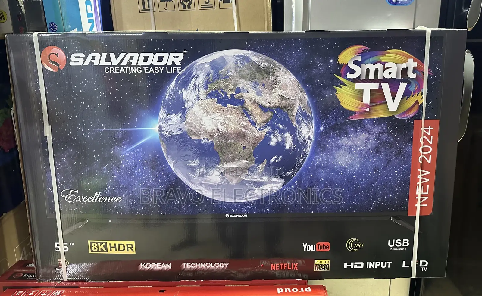 Salvador 55 Smart Tv Made in Korea
