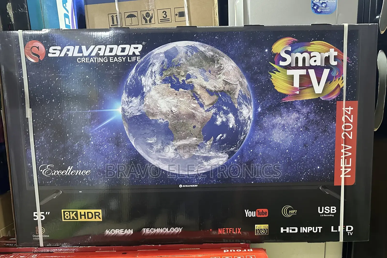 Salvador 55 Smart Tv Made in Korea