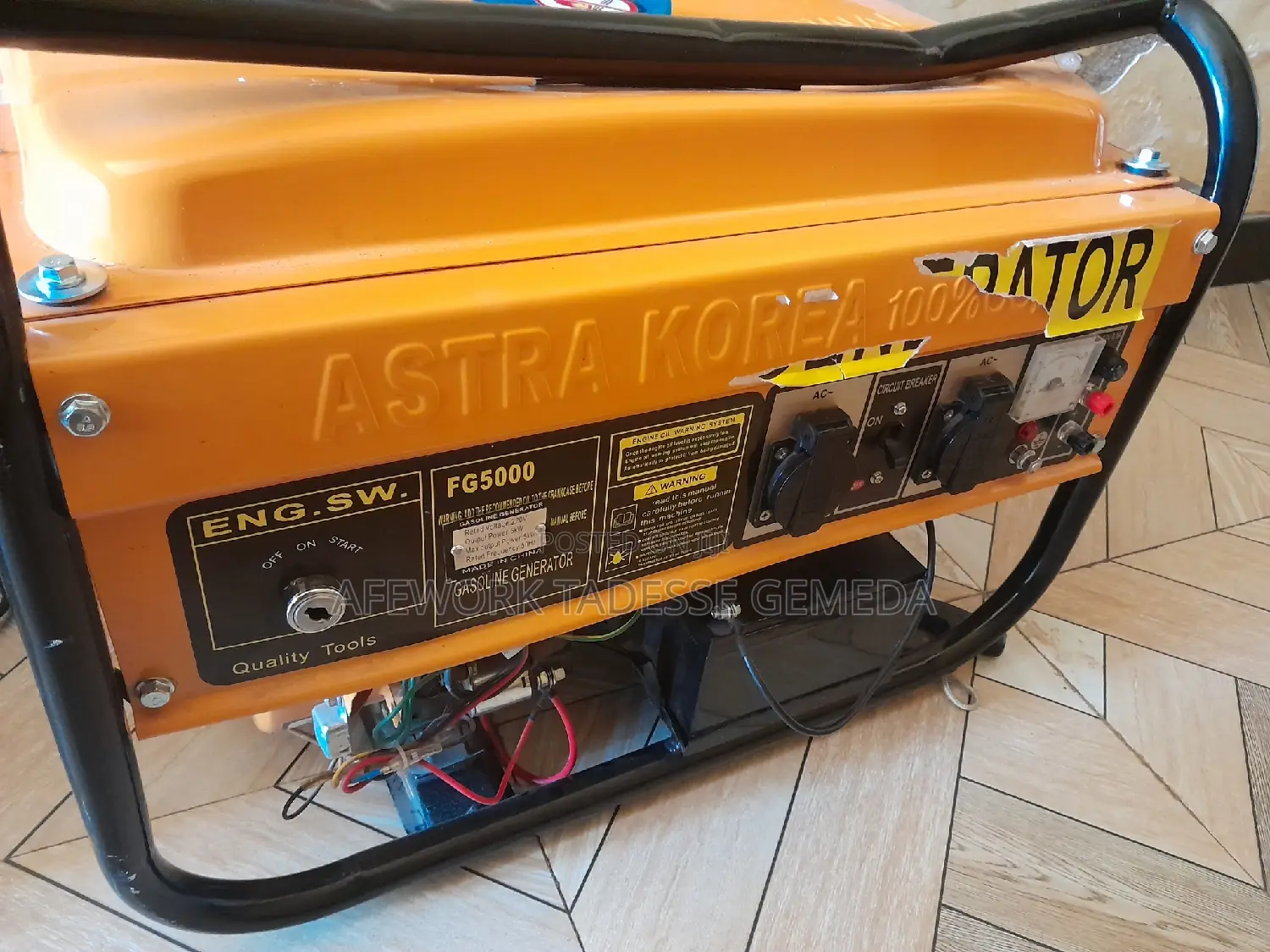 Gasoline Astra Copper Generator