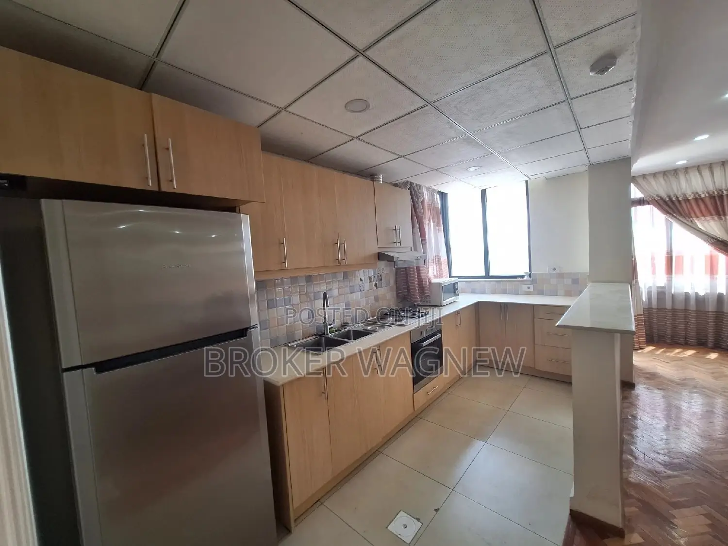 Furnished 3bdrm Apartment in Bole for rent
