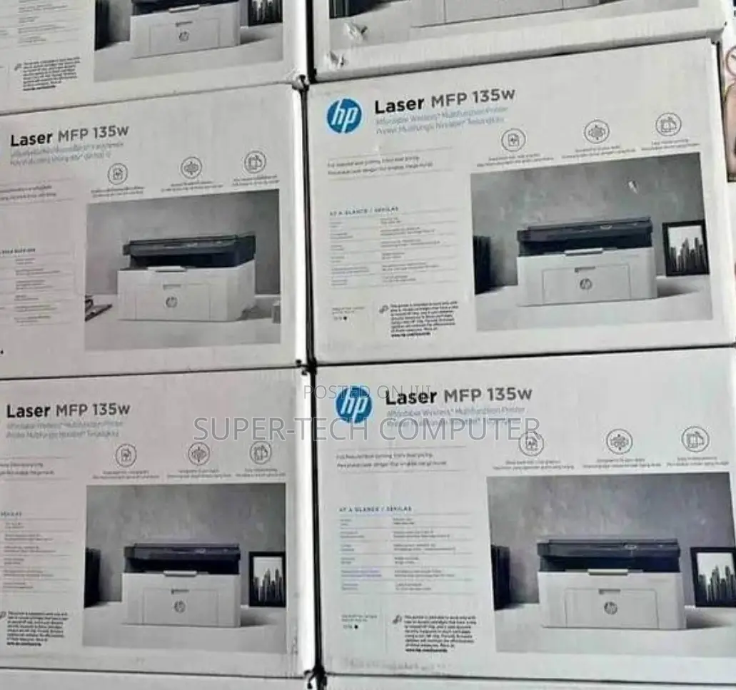 Hp Laserjet 135w 3 In 1 Printer