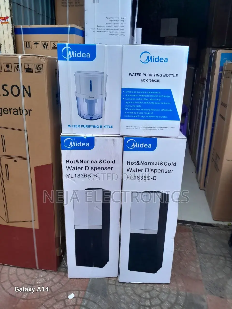 Water Dispenser Midea 20l Hot Cold