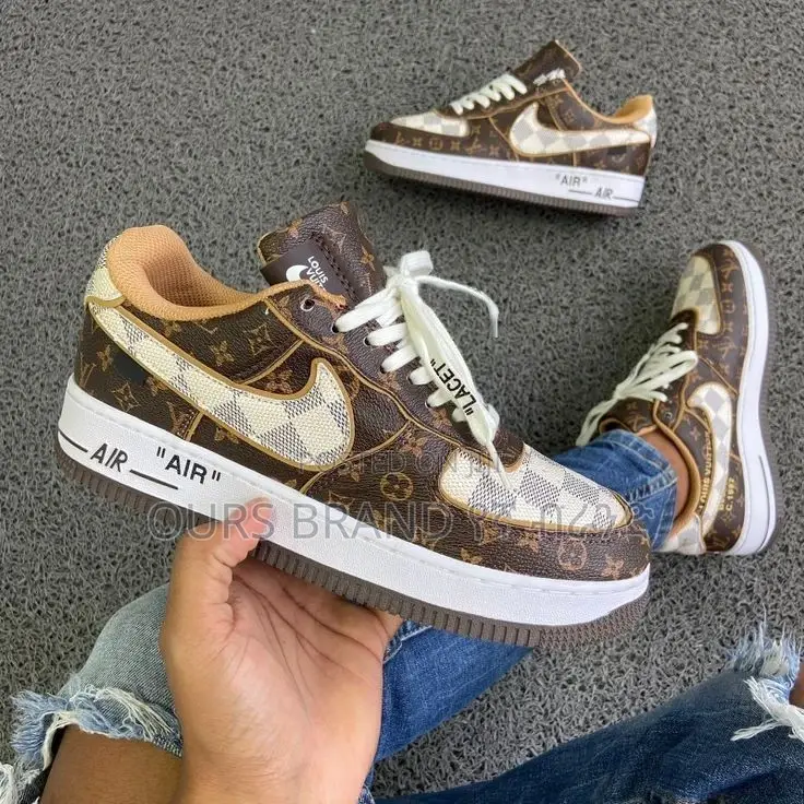 High Master Quality Louis Vuitton X Nike Air Force Low 07
