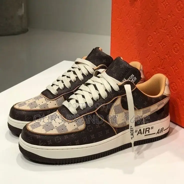 High Master Quality Louis Vuitton X Nike Air Force Low 07