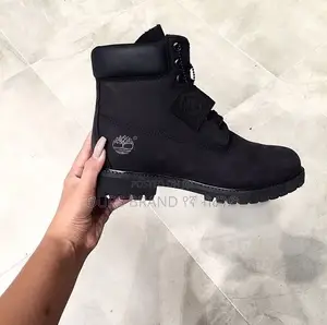 Photo - High Master Quality Timberland Black Boots Shoes