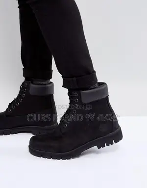 Photo - High Master Quality Timberland Boots Black Shoes