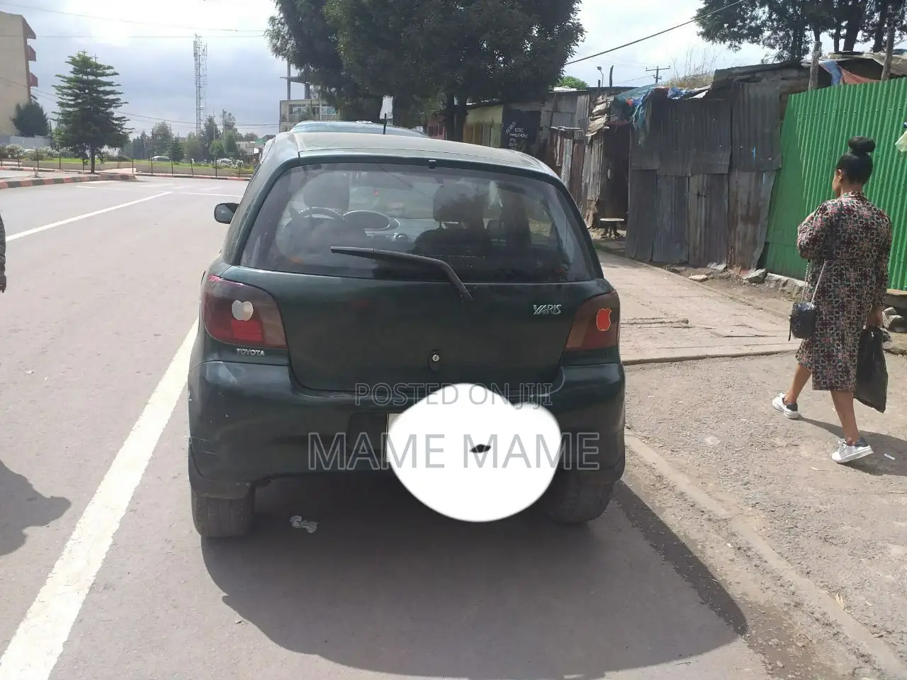 Toyota Vitz 1999 Blue