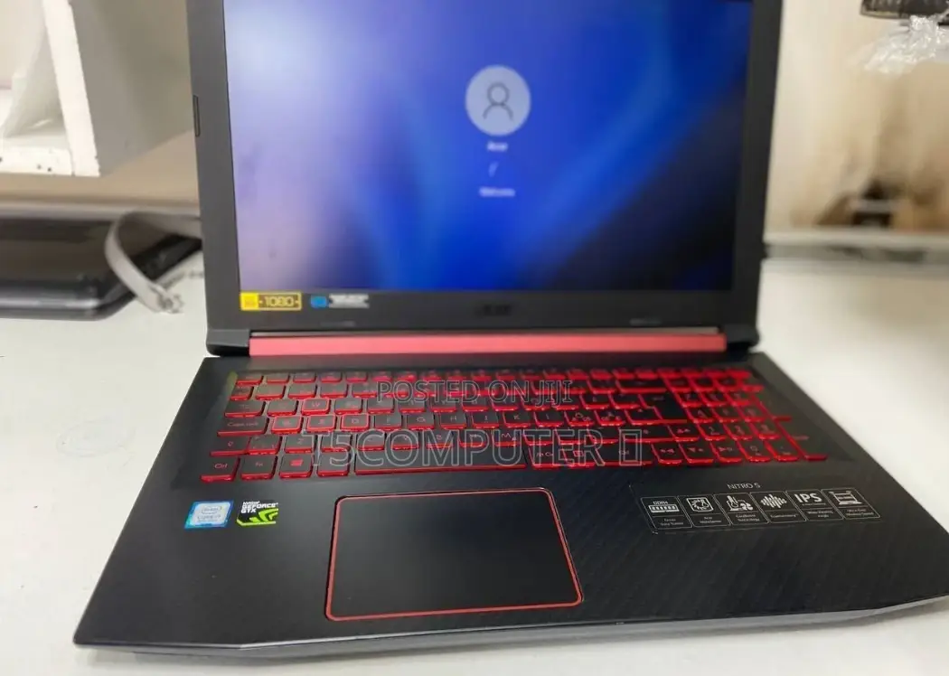 New Laptop Acer Nitro 5 16GB Intel Core I7 SSD 512GB