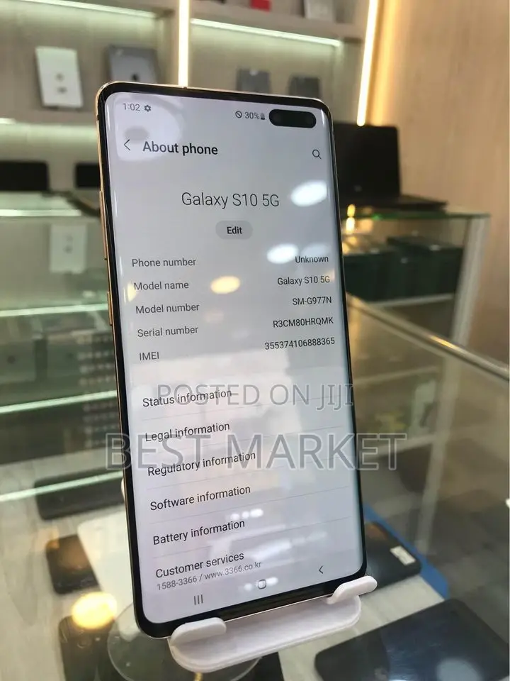 New Samsung Galaxy S10 5G 256 GB