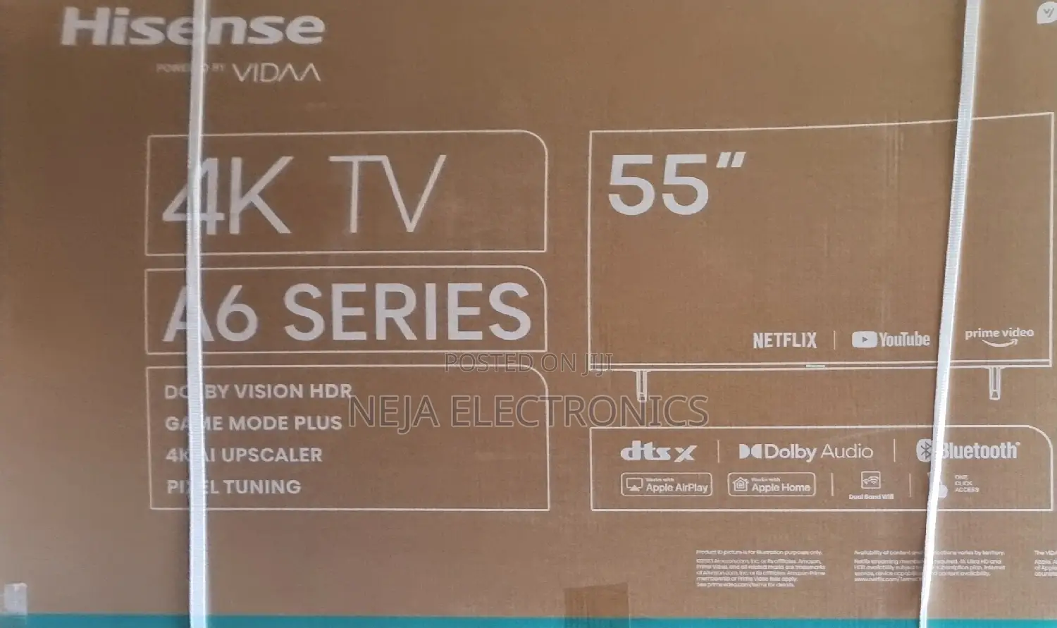 Hisense Tv 55in Smart Tv A6-Series Deliver