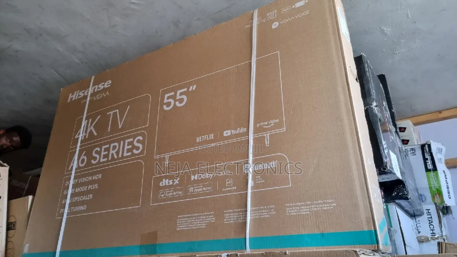 Hisense Tv 55in Smart Tv A6-Series Deliver