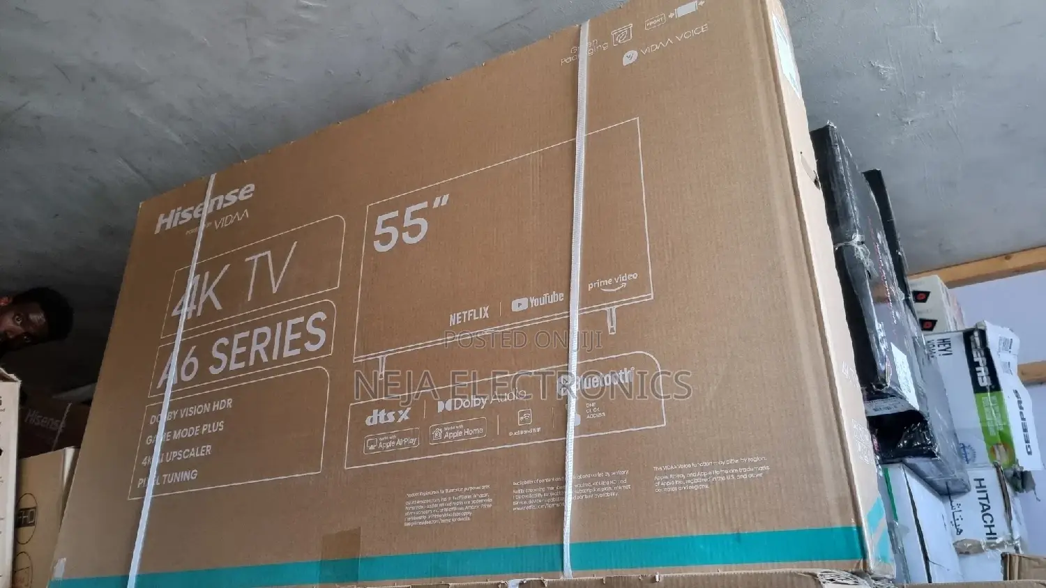 Hisense Tv 55in Smart Tv A6 for Sales in Deliver