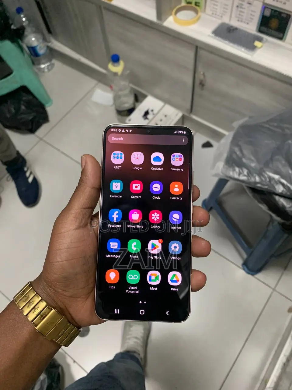 New Samsung Galaxy S22+ 5G 128 GB Rose Gold