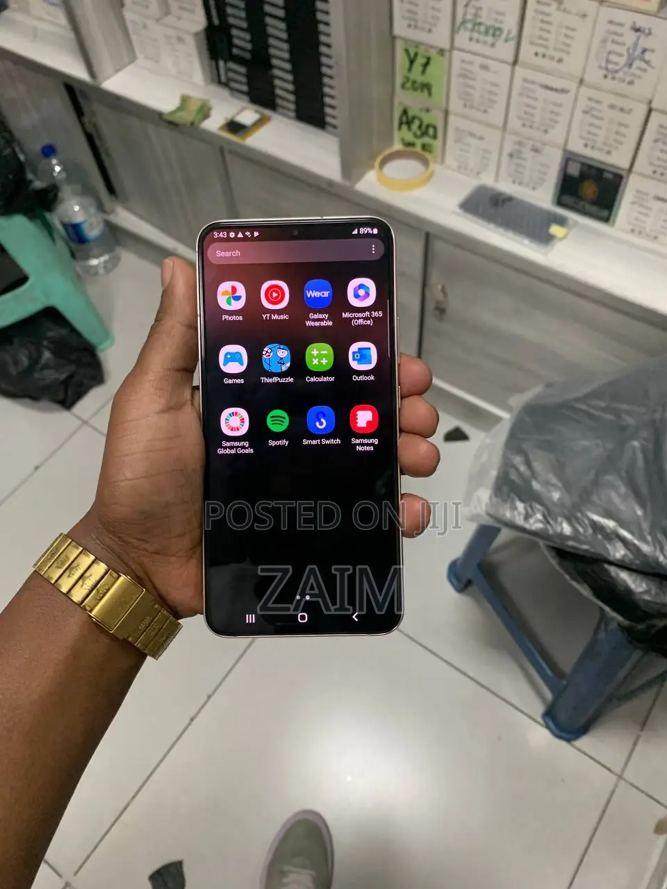 New Samsung Galaxy S22+ 5G 128 GB Rose Gold