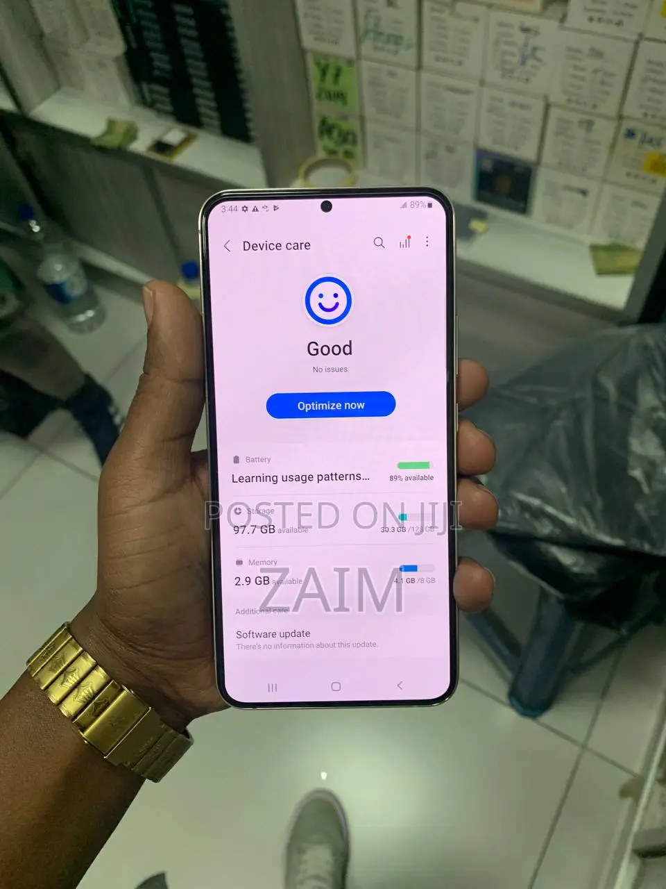 New Samsung Galaxy S22+ 5G 128 GB Rose Gold